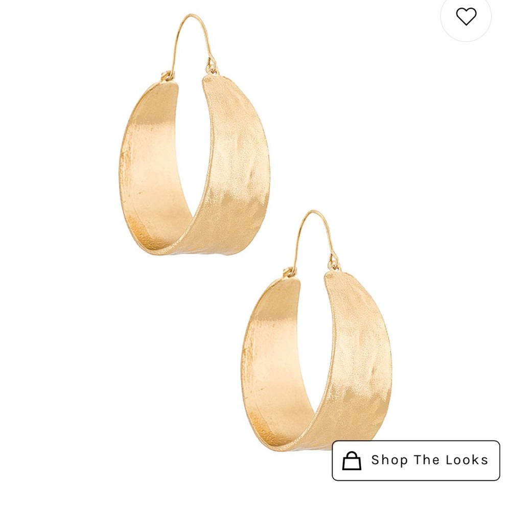 REVOLVE Gold Hoop Earrings